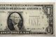 One 1977 Federal Reserve $1.  00 Note With Missing Serial Number Error - C24971910b Paper Money: US photo 3