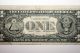 One 1977 Federal Reserve $1.  00 Note With Missing Serial Number Error - C24971910b Paper Money: US photo 6