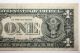One 1977 Federal Reserve $1.  00 Note With Missing Serial Number Error - C24971910b Paper Money: US photo 7