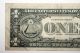 One 1977 Federal Reserve $1.  00 Note With Missing Serial Number Error - C24971910b Paper Money: US photo 8
