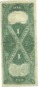 1917 Series One Dollar Bill Circulated Large Size Notes photo 1