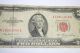1953 Two Dollar Red Seal $2 Bill Vintage Note A 18641849 A 1953 Small Size Notes photo 2