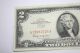 1963 Two Dollar Red Seal $2 Bill Great Vintage Note A 15083725 A 1963 Small Size Notes photo 1