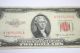 1953c Two Dollar Red Seal $2 Bill Great Vintage Note A 78754294 A 1953 Small Size Notes photo 2