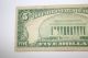 1953a Five Dollar Blue Seal Silver Certificate Sn F 68406012 A $5.  00 Note 1953 Small Size Notes photo 4