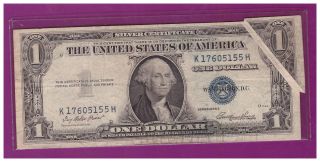 1935e $1 One Dollar Silver Certificate Currency Note 