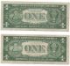 2 - Star Silver Certificates,  1 - $1.  00 1935 - G & 1 - $1.  00 1957,  Old U.  S.  Currency Small Size Notes photo 1