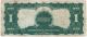 1899 $1 Silver Certificate - Black Eagle - Blue Seal - Fr 233 - Fine Large Size Notes photo 1