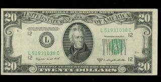 $20 1950c San Francisco Au/unc photo