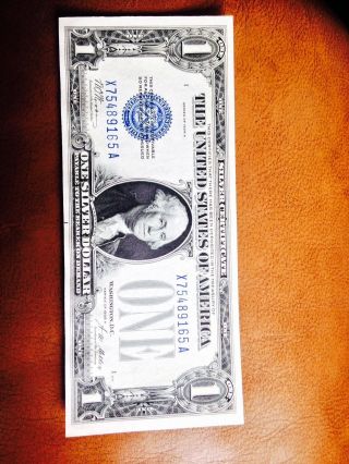 Uncirculated X - A1928a $1 One Dollar Silver Certificate Funny Back photo