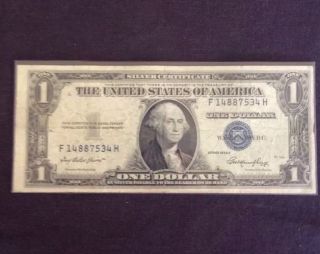 1935 E $1 Us Silver Certificate Note Item A046 You Grade It photo