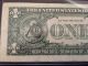 $1 1995=frn=new York=serial Numbers,  Seals,  District On Back=vf Paper Money: US photo 5