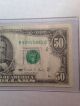 Small Face U.  S.  $50 Grant Fifty Dollar Bill - - B92451861b Small Size Notes photo 2