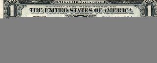///1934 Funny Back One Dollar Note Silver Certifcates///// photo