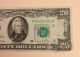 Series 1981a $20 Printed - Over Fold Error Note Paper Money: US photo 2