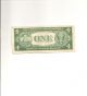 1935e $1 Silver Certificate Sn K47056587h Unc Shift Error Note Small Size Notes photo 1