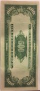1934a $500 Five Hundred Dollar Bill Note Cash Money San Francisco Small Size Notes photo 1