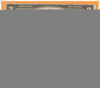 2 Bills Series 1953 D4 N6 $2 (2 Dollar) Old Us Note Paper Money Red Seal photo