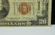 Rare Series 1934 20.  00 Hawaii Emergency Currency Fr 2304 Back Plate 369 Small Size Notes photo 3