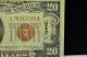 Rare Series 1934 20.  00 Hawaii Emergency Currency Fr 2304 Back Plate 369 Small Size Notes photo 4