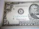 50 Dollar Bill 1950d Washington D.  C.  $50 L24 Small Size Notes photo 2