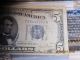 1934 D Five Dollar Silver Certificate Small Size Notes photo 3