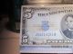 1934 A Five Dollar Silver Certificate Small Size Notes photo 2