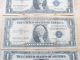 1935 D & E 3 U.  S.  Silver Certificate One Dollar Bills Small Size Notes photo 2