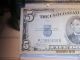 1934 C Five Dollar Silver Certificate Small Size Notes photo 3