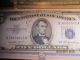 1935 G One Dollar/1953 Five Dollar Silver Certificates Small Size Notes photo 1