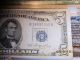1935 G One Dollar/1953 Five Dollar Silver Certificates Small Size Notes photo 5