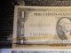 1935 G One Dollar/1953 Five Dollar Silver Certificates Small Size Notes photo 8