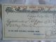 The Bullion And Exchange Bank Check Carson City Nv - Nov 22,  1902 Paper Money: US photo 6