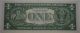 1957 $1 Silver Certificate Dollar Bill Note A Signed By Astronaut John Glenn Jr Small Size Notes photo 2