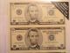 Uncut Sheet Of 4 2003 $5 Federal Reserve,  Package Small Size Notes photo 1