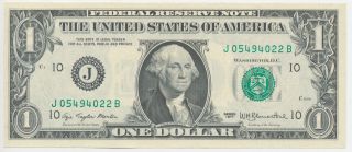 1977 $1 Federal Reserve Note Outstanding Quality - Extremely Crisp/uncirculated photo