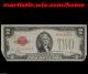 1928 - A $2 Us Red Seal Note Plus Bonus Buffalo Nickel Triplets Starting @ 1 Penny Small Size Notes photo 2