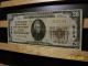 1929 National Currency Type 1 Brown Seal United States $20.  00 Dollarcirculated Paper Money: US photo 1
