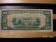 1929 National Currency Type 1 Brown Seal United States $20.  00 Dollarcirculated Paper Money: US photo 3