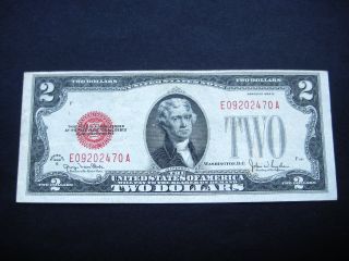 $2 1928 G United States Note Choice F Note photo