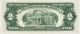 1953✯star$2 Dollar Bill Old Us Bank Note Paper Money Currency Red Seal Stamp Two Small Size Notes photo 2