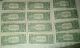 Twelve Dollars $12 Of Low 0 Serial Numbered One Dollar Bills.  2006 - 2009 Small Size Notes photo 2