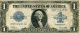 Docs $1.  00 Large Note Quartet From 1923 - Buy In Bulk From Old Doc - Low Usa Ship Large Size Notes photo 2