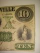 1861 $10 The Bank Of Howardsville Obsolete Note July 8th 1861 Howardsville,  Va F Paper Money: US photo 2