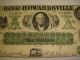 1861 $10 The Bank Of Howardsville Obsolete Note July 8th 1861 Howardsville,  Va F Paper Money: US photo 3