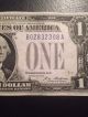 Funnyback Rare Ba Block 1928 $1 Note Choice Uncirculated Silver Certificate Small Size Notes photo 2