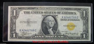 1935 A $1 Silver Certificate N.  Africa Wwii Era Note.  Circulated.  No Res 789c photo
