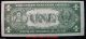1935 A $1 Silver Certificate Hawaii.  Wwii Era Note.  Circulated.  764 Small Size Notes photo 1