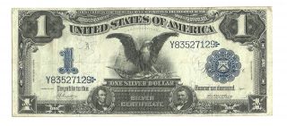 Black Eagle One Dollar Large Bill Series Of 1899 Saddle Blanket Y83527129 photo