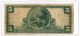 1902 $5 Large Size National Banknote Plain Back First Nb In Detroit Ch 10527 Paper Money: US photo 1